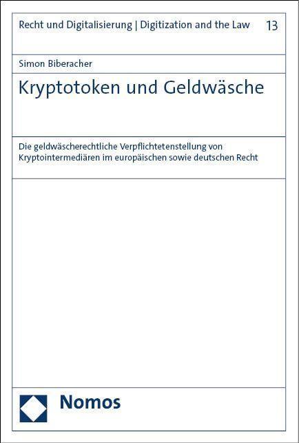 Cover: 9783756012145 | Kryptotoken und Geldwäsche | Simon Biberacher | Buch | 694 S. | 2023