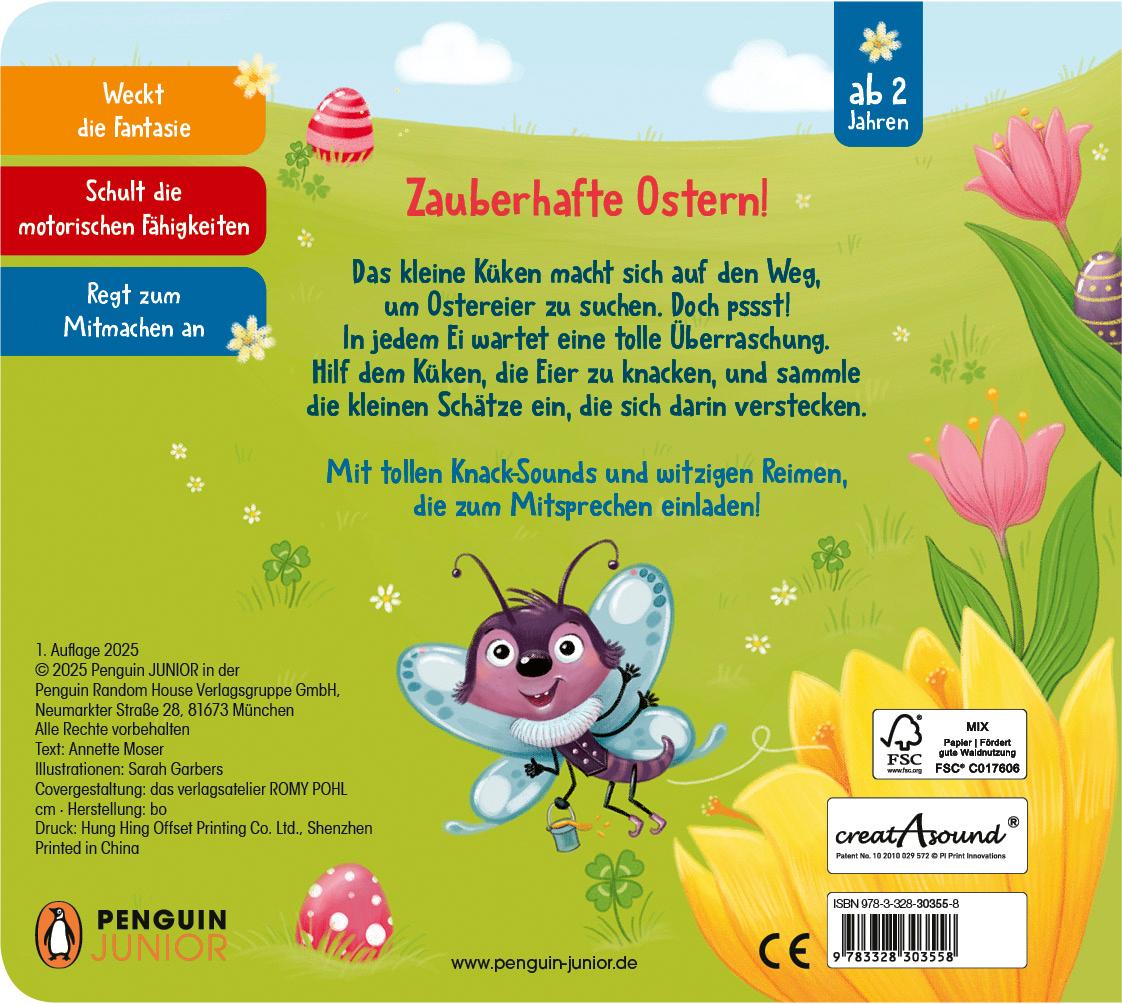 Bild: 9783328303558 | Hurra, ein Zauber-Osterei! | Annette Moser | Buch | 10 S. | Deutsch