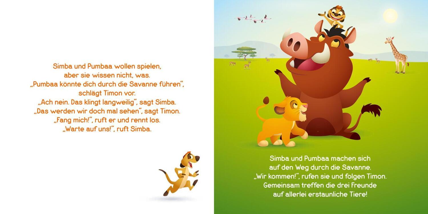 Bild: 9783845123639 | Mein erstes Disney Buch: Simba entdeckt die Savanne | Buch | 18 S.
