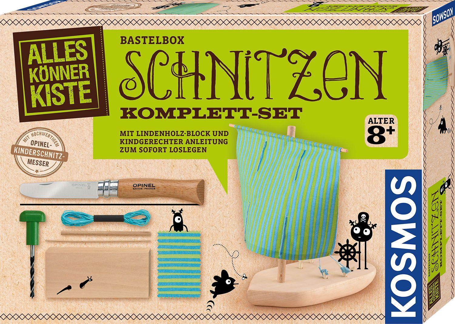 Cover: 4002051604608 | Schnitzen Komplett-Set | Bastel-Set | Spiel | Brettspiel | 604608