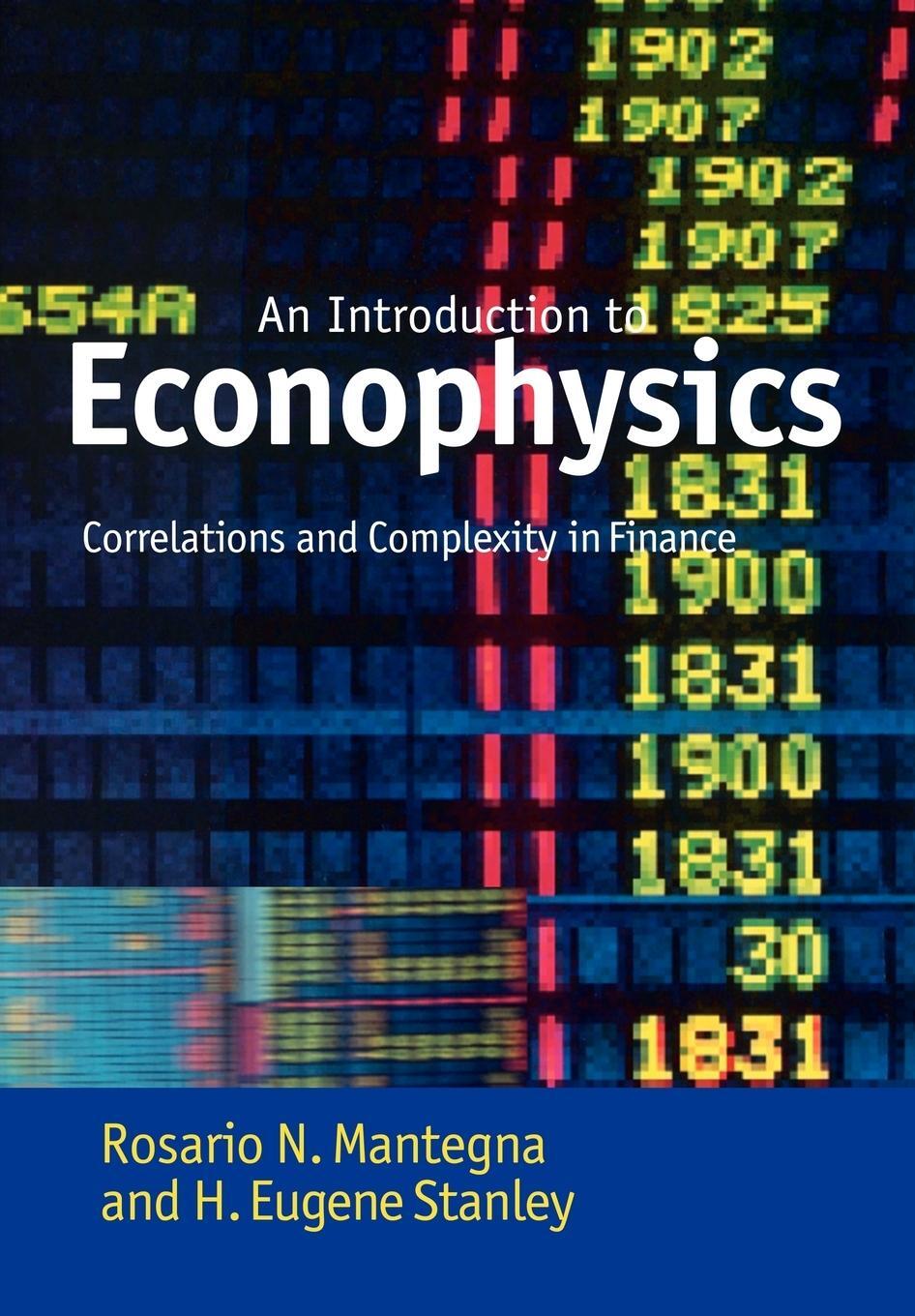 Cover: 9780521039871 | An Introduction to Econophysics | H. Eugene Stanley | Taschenbuch