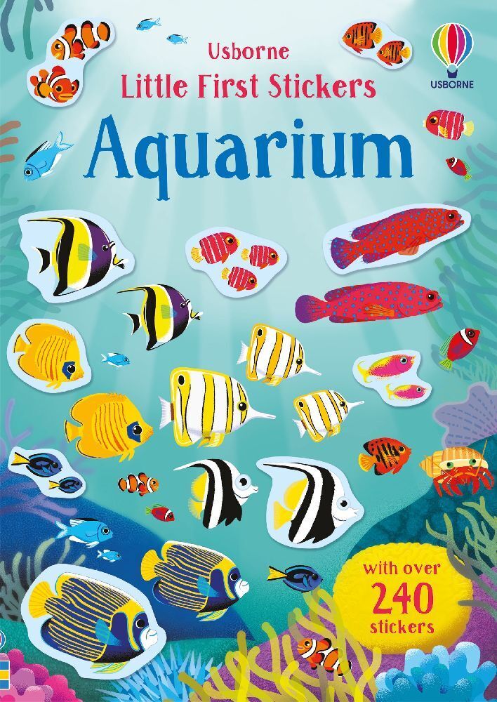 Cover: 9781474950985 | Little First Stickers Aquarium | With over 240 reusable stickers