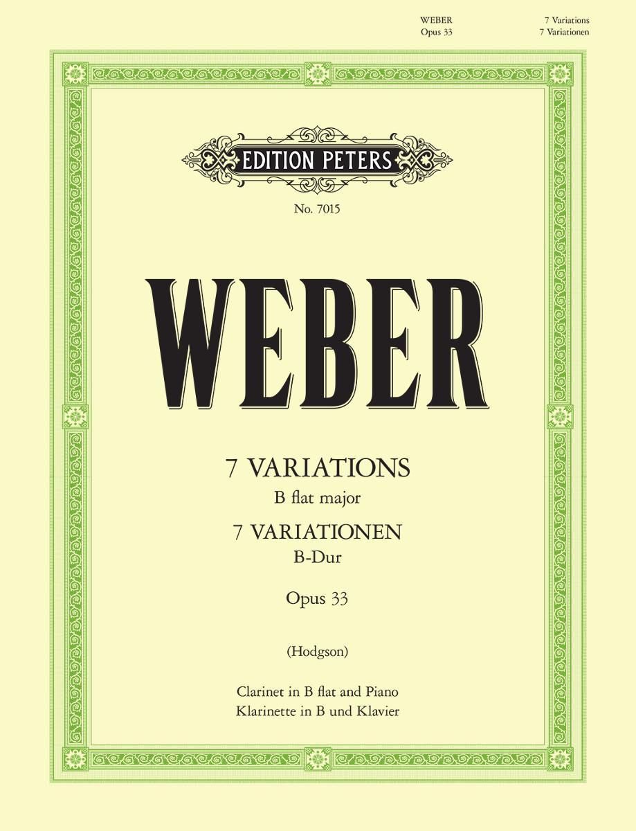 Cover: 9790577081397 | 7 Variations Op.33 | Carl Maria von Weber | Taschenbuch | Buch