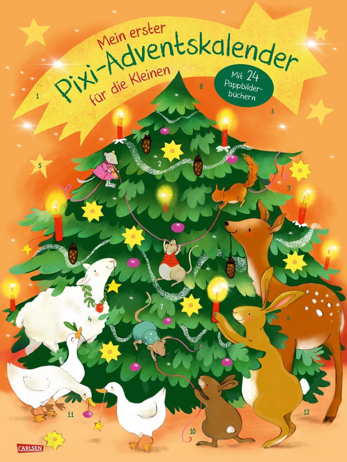 Cover: 9783551056047 | Mein erster Pixi-Adventskalender für die Kleinen - mit 24...
