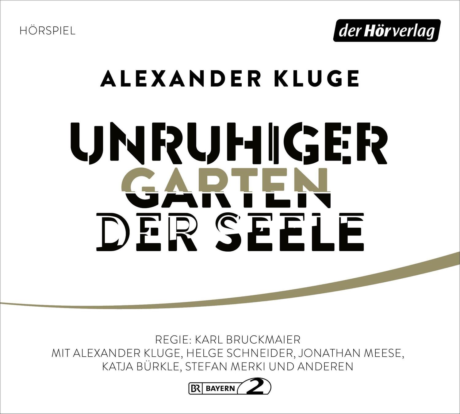 Cover: 9783844548631 | Unruhiger Garten der Seele | Kommentare | Alexander Kluge | Audio-CD