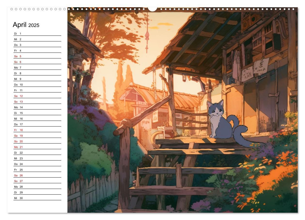 Bild: 9783383904394 | Anime Traumwelten (Wandkalender 2025 DIN A2 quer), CALVENDO...