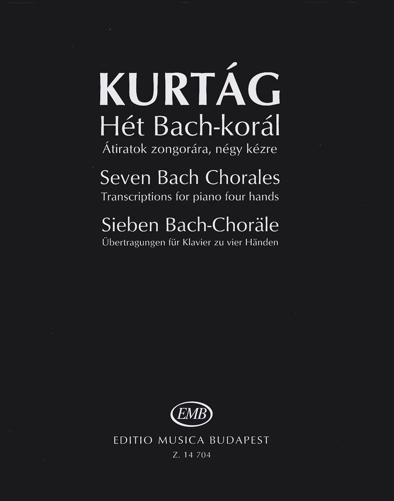 Cover: 9790080147047 | 7 Choräle für Klavier zu 4 Händen Spielpartitur | Bach | Buch | 2010