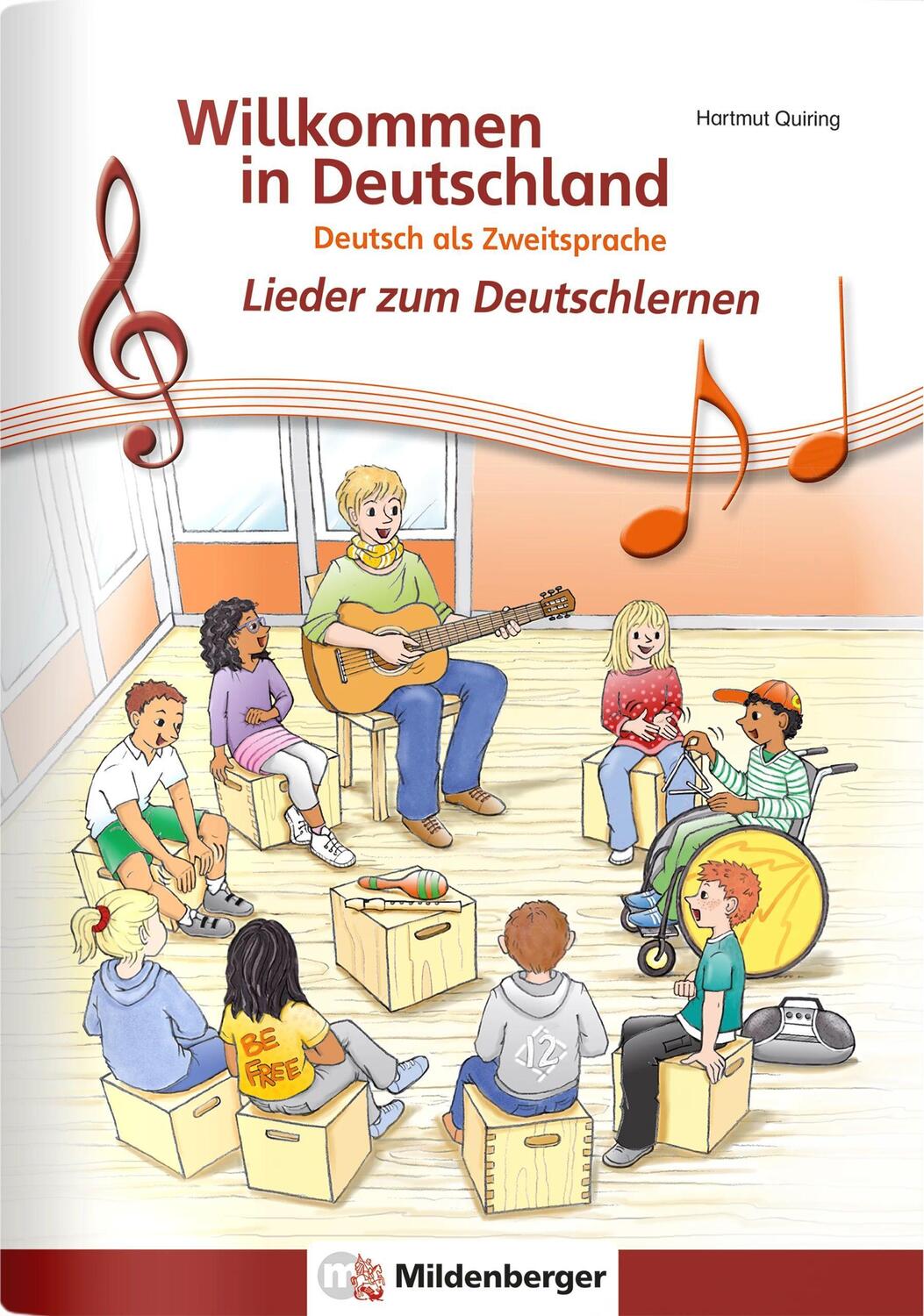 Cover: 9783619141470 | Willkommen in Deutschland - Lieder zum Deutschlernen, Schülerheft
