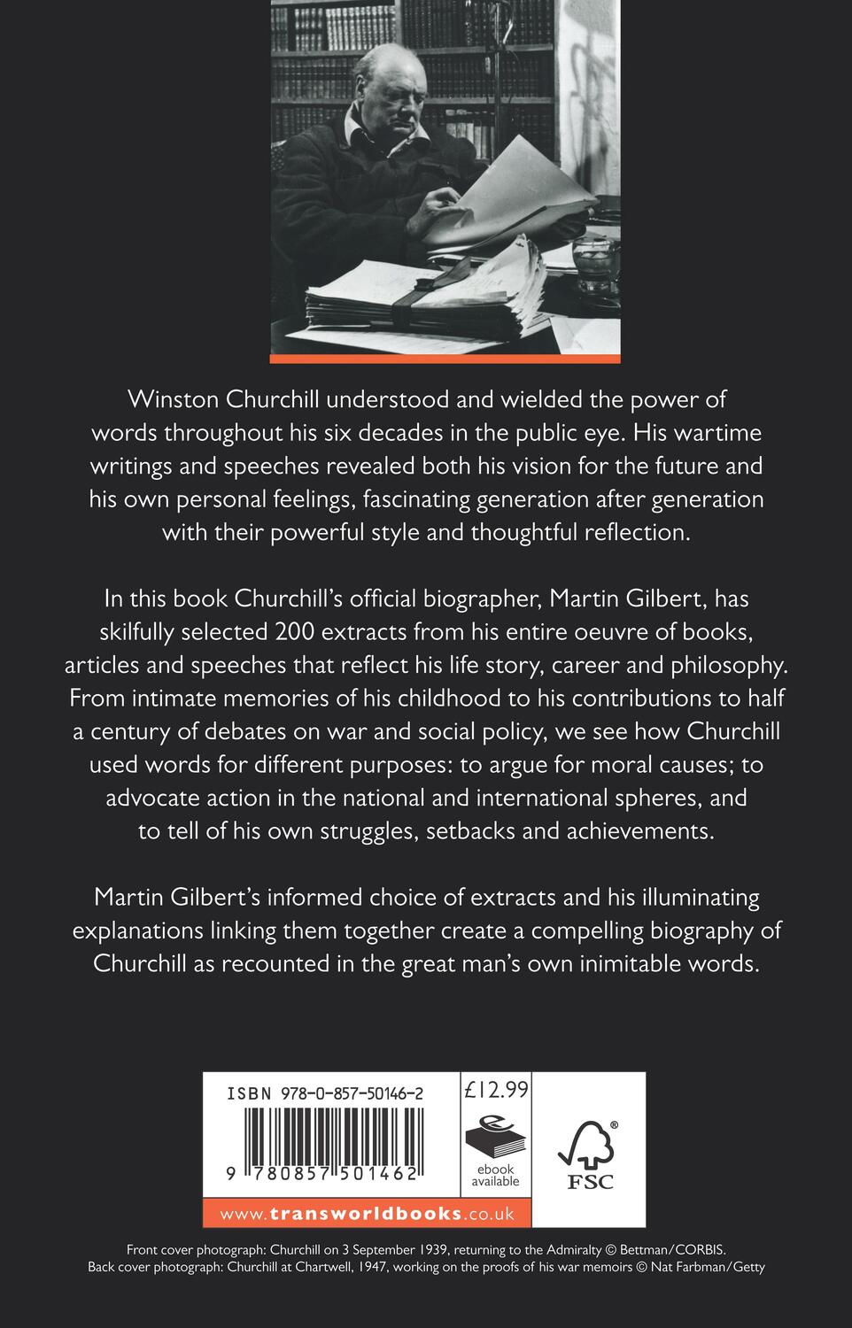 Rückseite: 9780857501462 | Churchill: The Power of Words | Winston S. Churchill | Taschenbuch