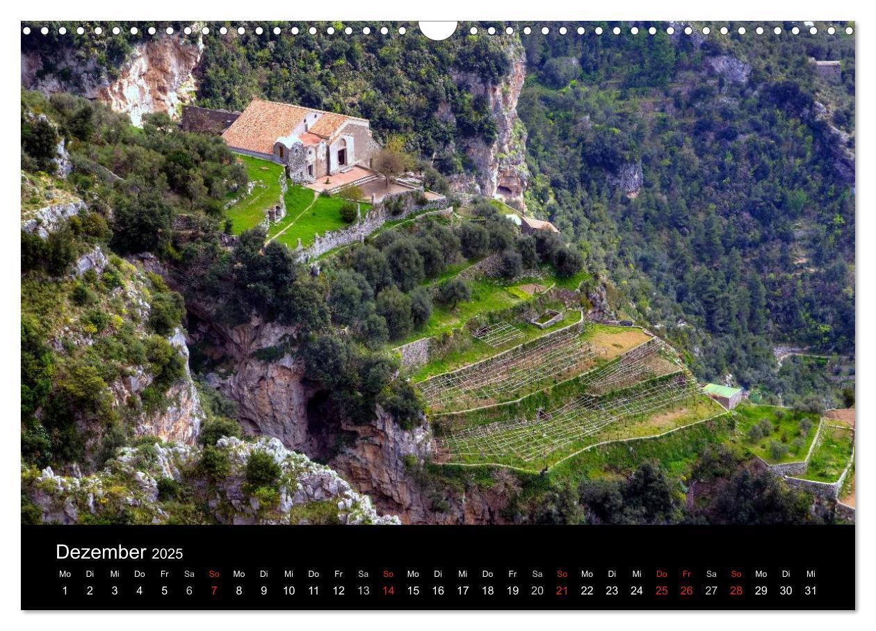 Bild: 9783435596034 | Amalfiküste und Capri (Wandkalender 2025 DIN A3 quer), CALVENDO...