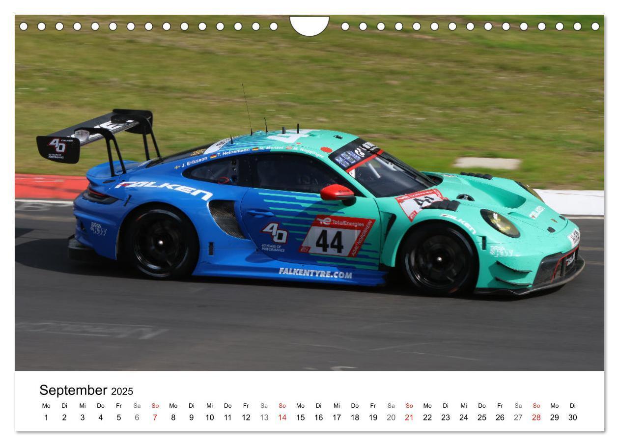 Bild: 9783435839933 | Motorsport aus Zuffenhausen (Wandkalender 2025 DIN A4 quer),...