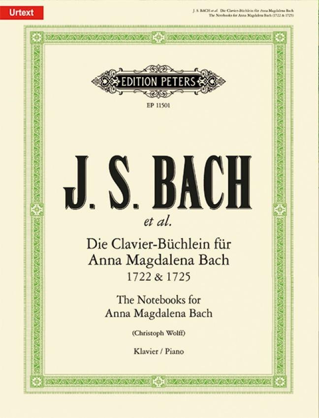 Cover: 9790014126018 | Die Clavier-Büchlein für Anna Magdalena Bach 1722 &amp; 1725 -Urtext-...