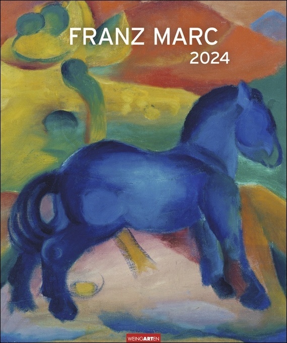 Cover: 9783840084447 | Franz Marc Edition Kalender 2024. Beeindruckender Kunstkalender im...