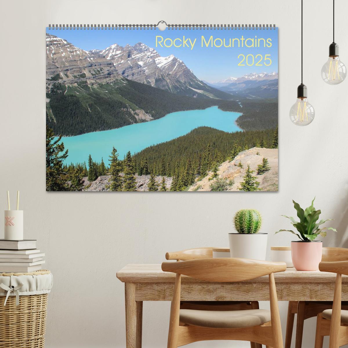 Bild: 9783435575749 | Rocky Mountains 2025 (Wandkalender 2025 DIN A2 quer), CALVENDO...