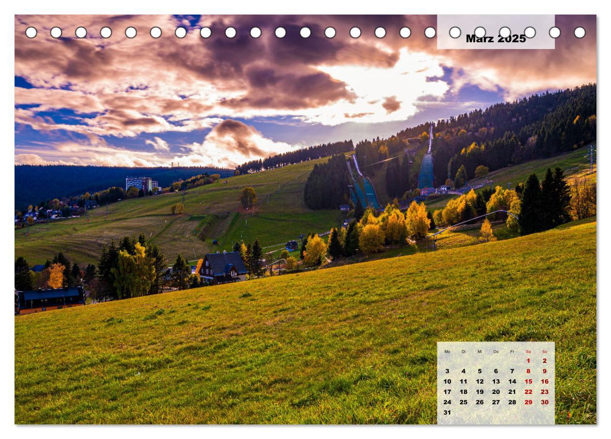 Bild: 9783435014972 | Oberwiesenthal und der Fichtelberg im Erzgebirge (Tischkalender...