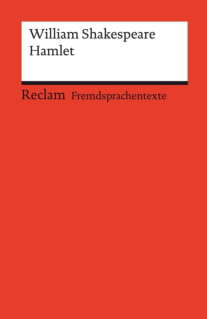 Cover: 9783150141267 | Hamlet | William Shakespeare | Taschenbuch | Deutsch | 2021