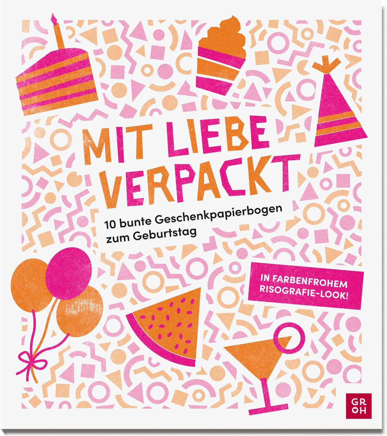 Cover: 4036442011157 | Mit Liebe verpackt - 10 bunte Geschenkpapierbogen zum Geburtstag | Box