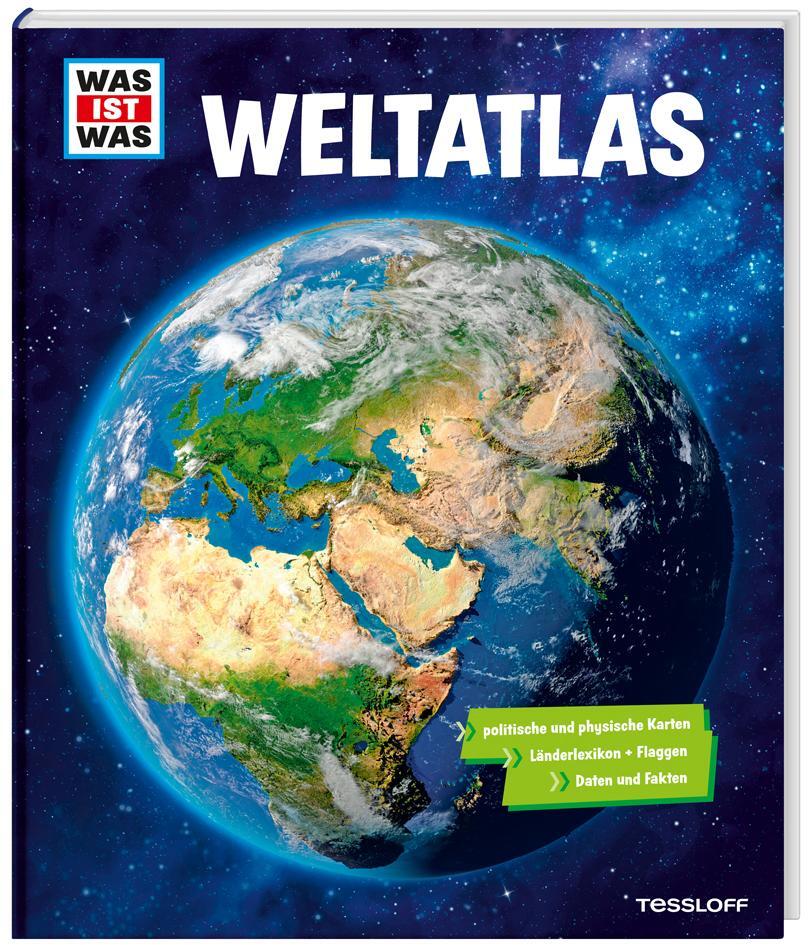 Cover: 9783788621872 | WAS IST WAS Weltatlas | Manfred Baur | Buch | WAS IST WAS Edition
