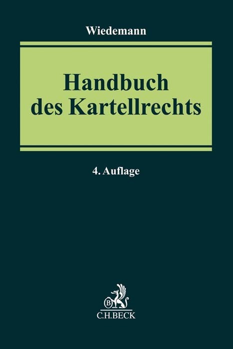 Cover: 9783406716768 | Handbuch des Kartellrechts | Gerhard Wiedemann | Buch | XCV | Deutsch