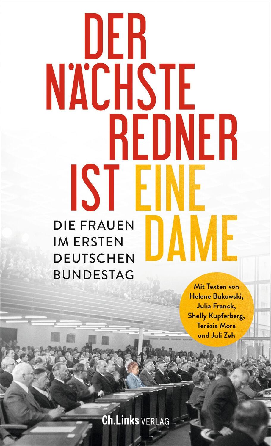 Cover: 9783962892104 | Der nächste Redner ist eine Dame | Deutscher Bundestag | Buch | 256 S.