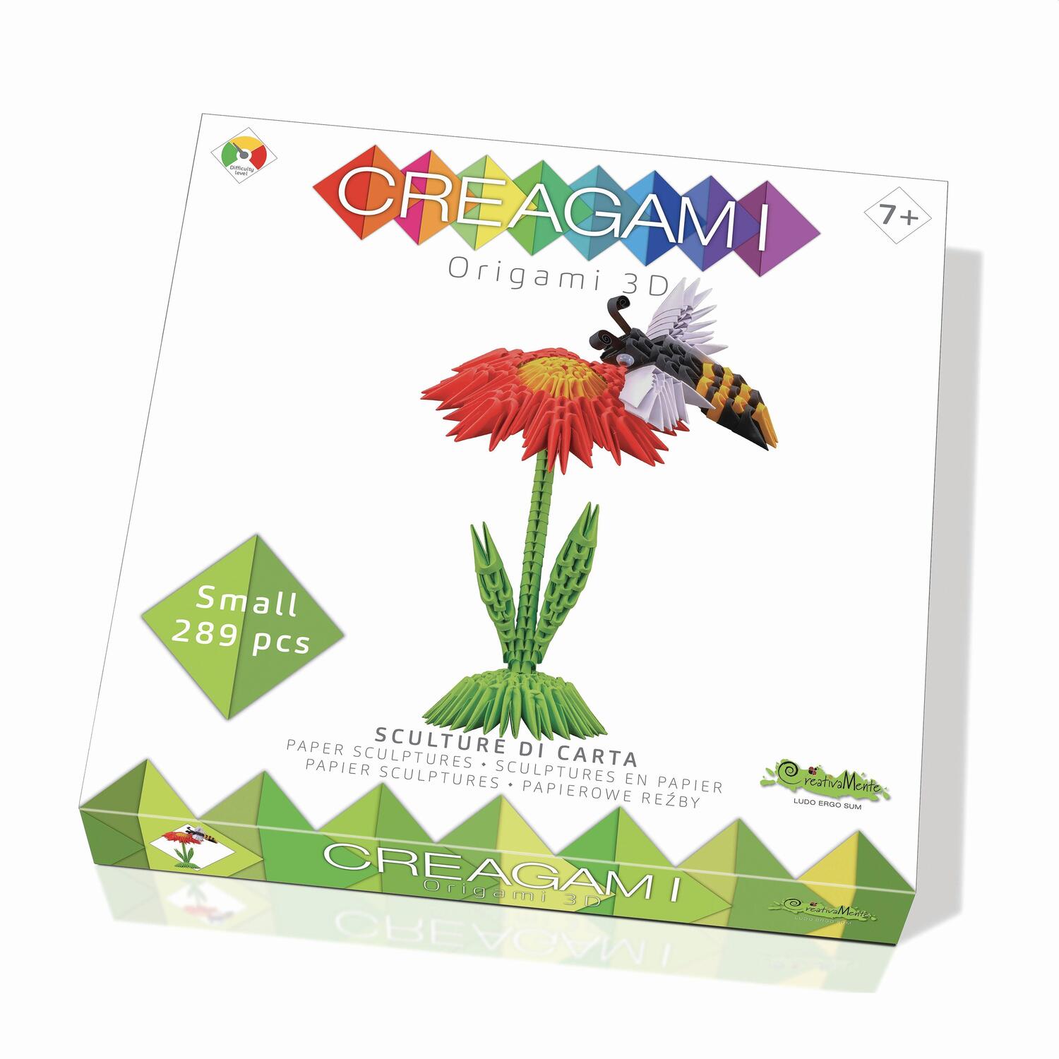 Cover: 8032591787147 | CREAGAMI - Origami 3D Biene 289 Teile | Creagami | Spiel | Deutsch