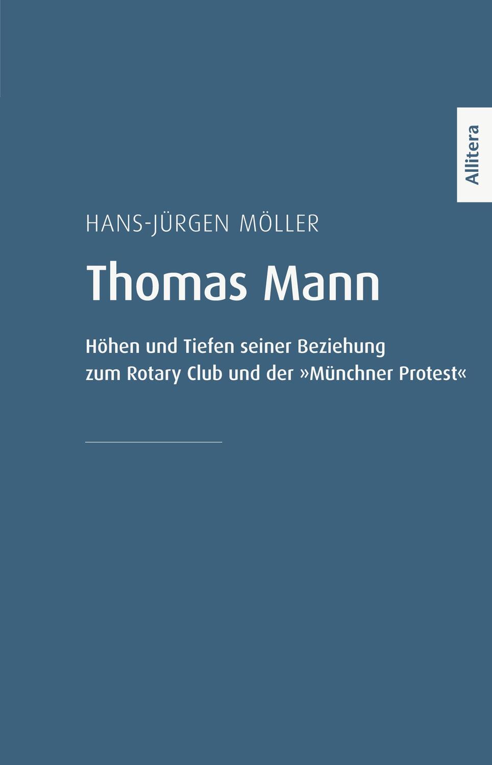 Cover: 9783962332778 | Thomas Mann | Hans-Jürgen Möller | Taschenbuch | 124 S. | Deutsch
