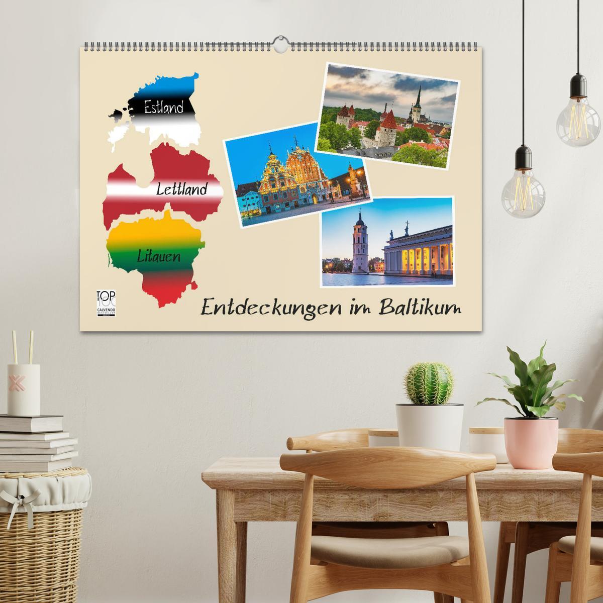 Bild: 9783435423712 | Entdeckungen im Baltikum (Wandkalender 2025 DIN A2 quer), CALVENDO...