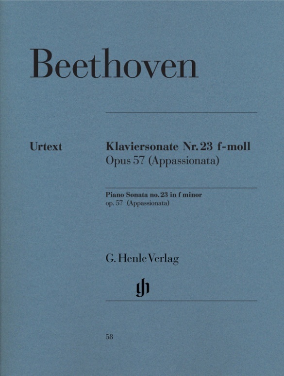 Cover: 9790201800585 | Beethoven, Ludwig van - Klaviersonate Nr. 23 f-moll op. 57...