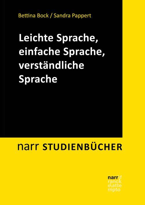 Cover: 9783823381815 | Leichte Sprache, Einfache Sprache, verständliche Sprache | Taschenbuch