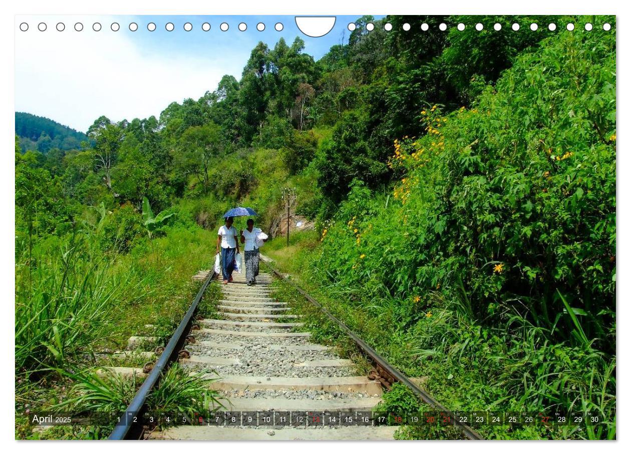 Bild: 9783435688654 | Sri Lanka - Eine Bilder-Reise (Wandkalender 2025 DIN A4 quer),...