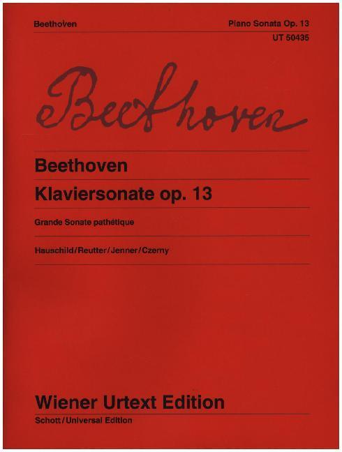 Cover: 9783850557986 | Sonate | Grande Sonate Pathétique. op. 13. Klavier. | Beethoven | 2020