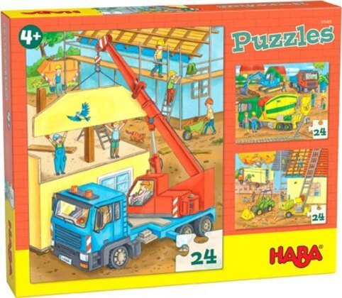 Cover: 4010168250533 | Puzzles Auf der Baustelle (Kinderpuzzle) | Spiel | In Spielebox | 2020
