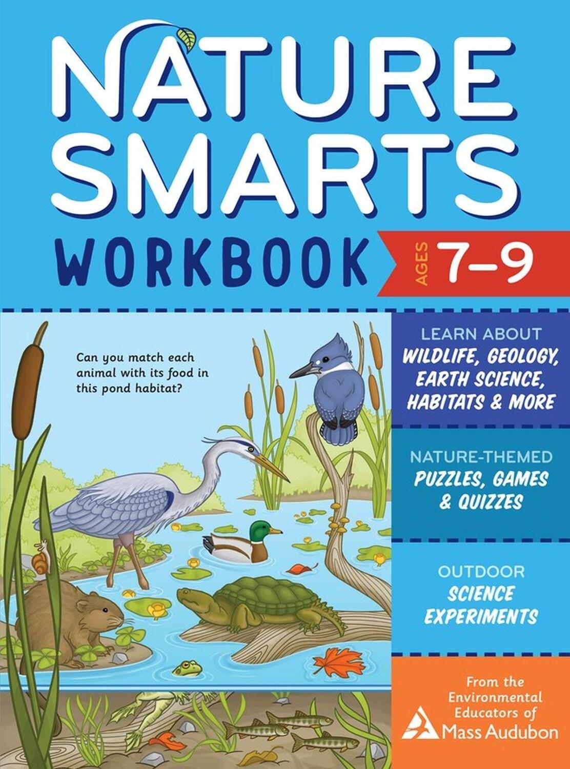 Cover: 9781635863970 | Nature Smarts Workbook, Ages 7-9 | Audubon | Taschenbuch | Englisch