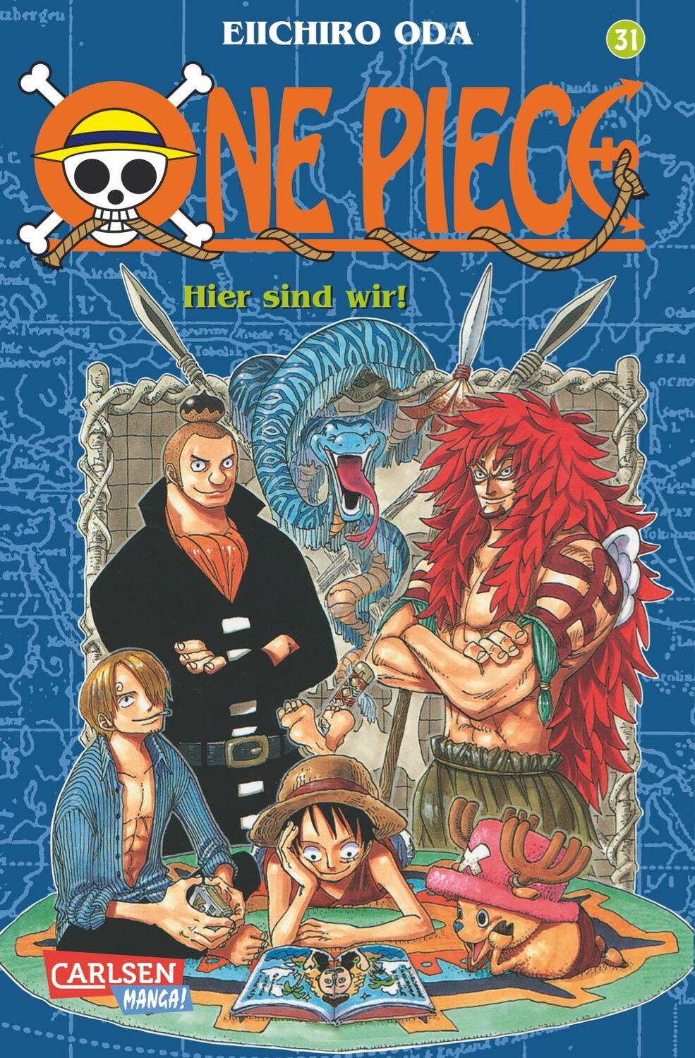 Cover: 9783551757210 | One Piece 31. Hier sind wir! | Eiichiro Oda | Taschenbuch | One Piece