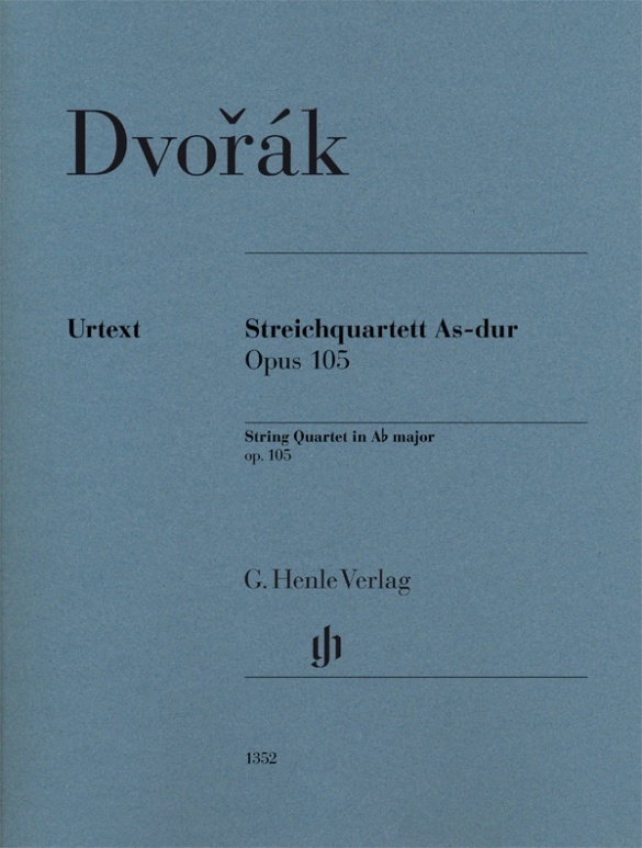 Cover: 9790201813523 | Antonín Dvorák - Streichquartett As-dur op. 105 | Antonin Dvorak