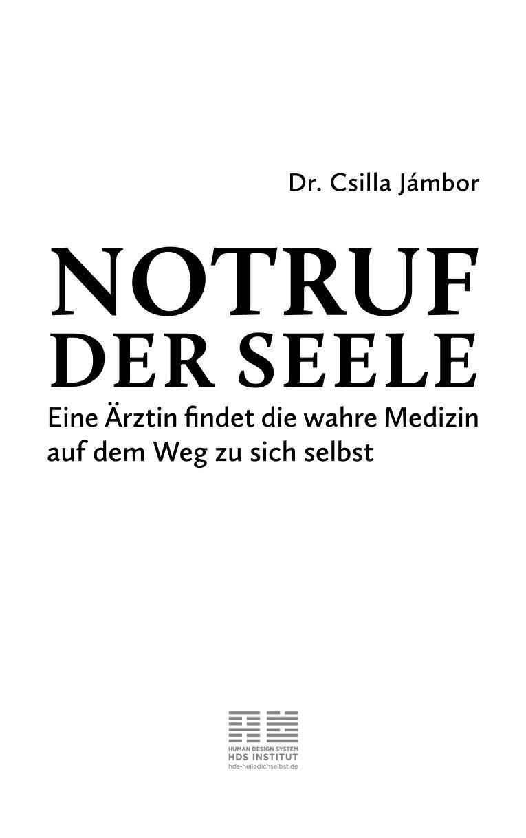 Bild: 9783989423985 | Notruf der Seele | Csilla Jámbor | Buch | 144 S. | Deutsch | 2024