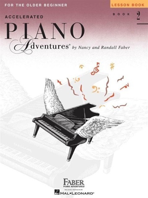Cover: 674398220533 | Accelerated Piano Adventures for the Older Beginner: Lesson Book 2,...