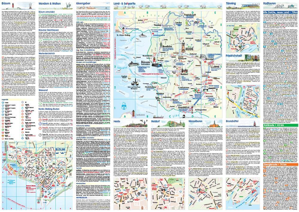 Bild: 9783926137524 | Büsum - Tipps &amp; Themenrouten 1:60 000 | Rolf Drewes | (Land-)Karte