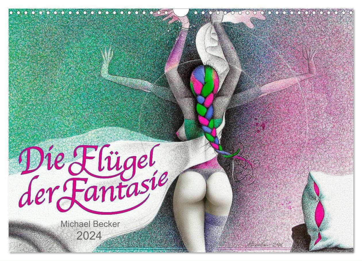 Cover: 9783383441240 | Die Flügel der Fantasie (Wandkalender 2024 DIN A3 quer), CALVENDO...