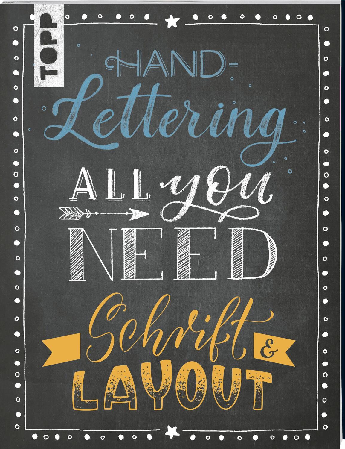 Cover: 9783772447983 | Handlettering All you need. Schrift & Layout | Ludmila Blum | Buch