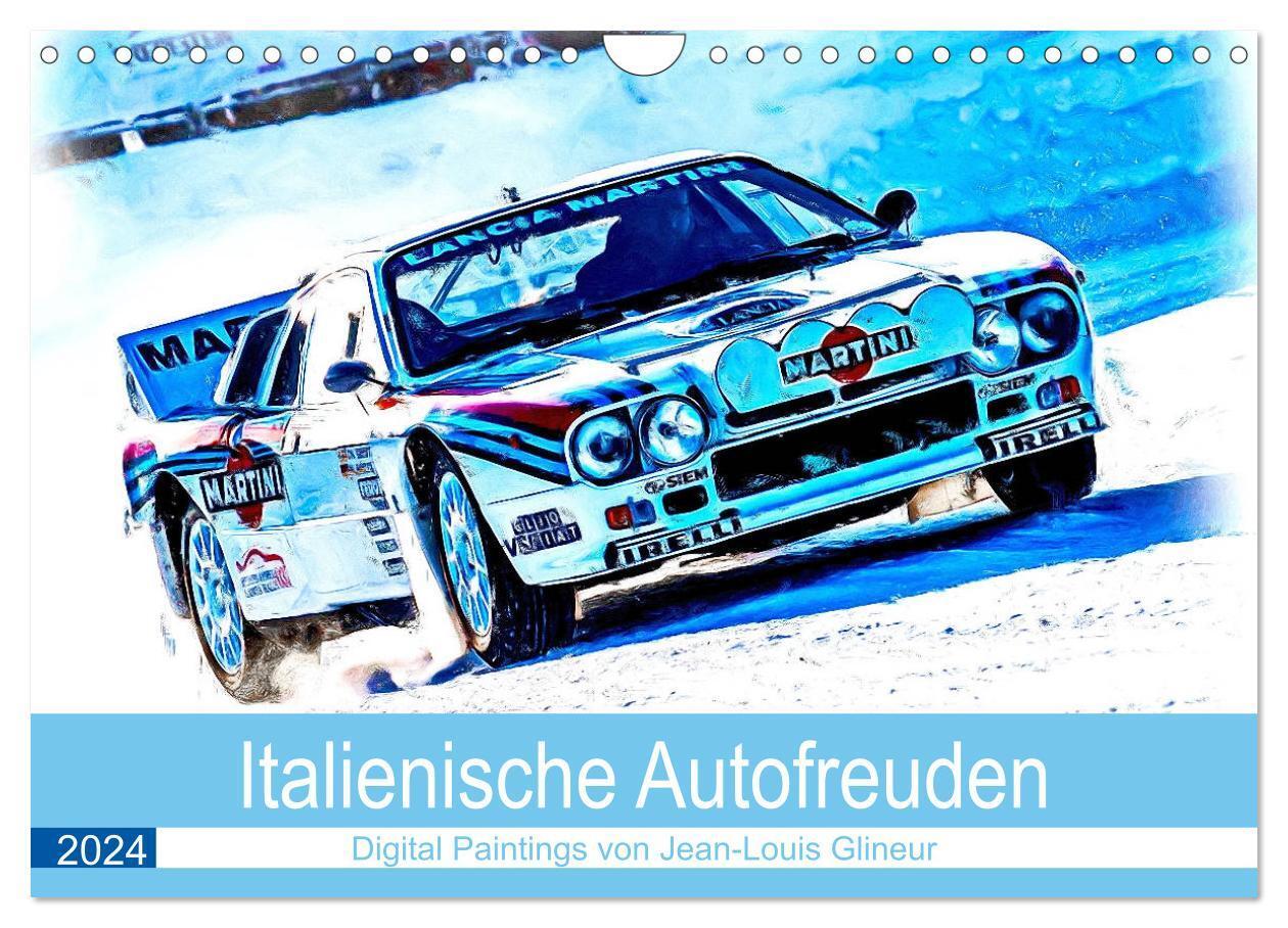Cover: 9783675993952 | Italienische Autofreuden (Wandkalender 2024 DIN A4 quer), CALVENDO...