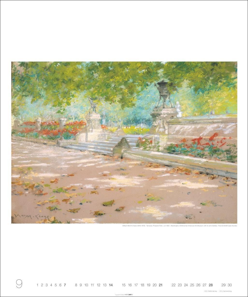 Bild: 9783839900819 | Die schönsten Gärten des Impressionismus Edition Kalender 2025 | 14 S.
