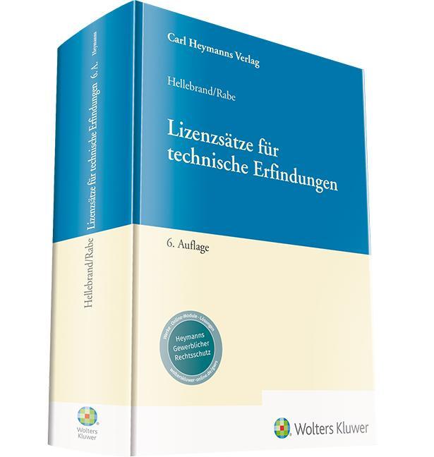 Cover: 9783452296283 | Lizenzsätze für technische Erfindungen | Ortwin Hellebrand (u. a.)