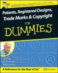 Cover: 9780470519974 | Patents, Registered Designs, Trade Marks and Copyright For Dummies