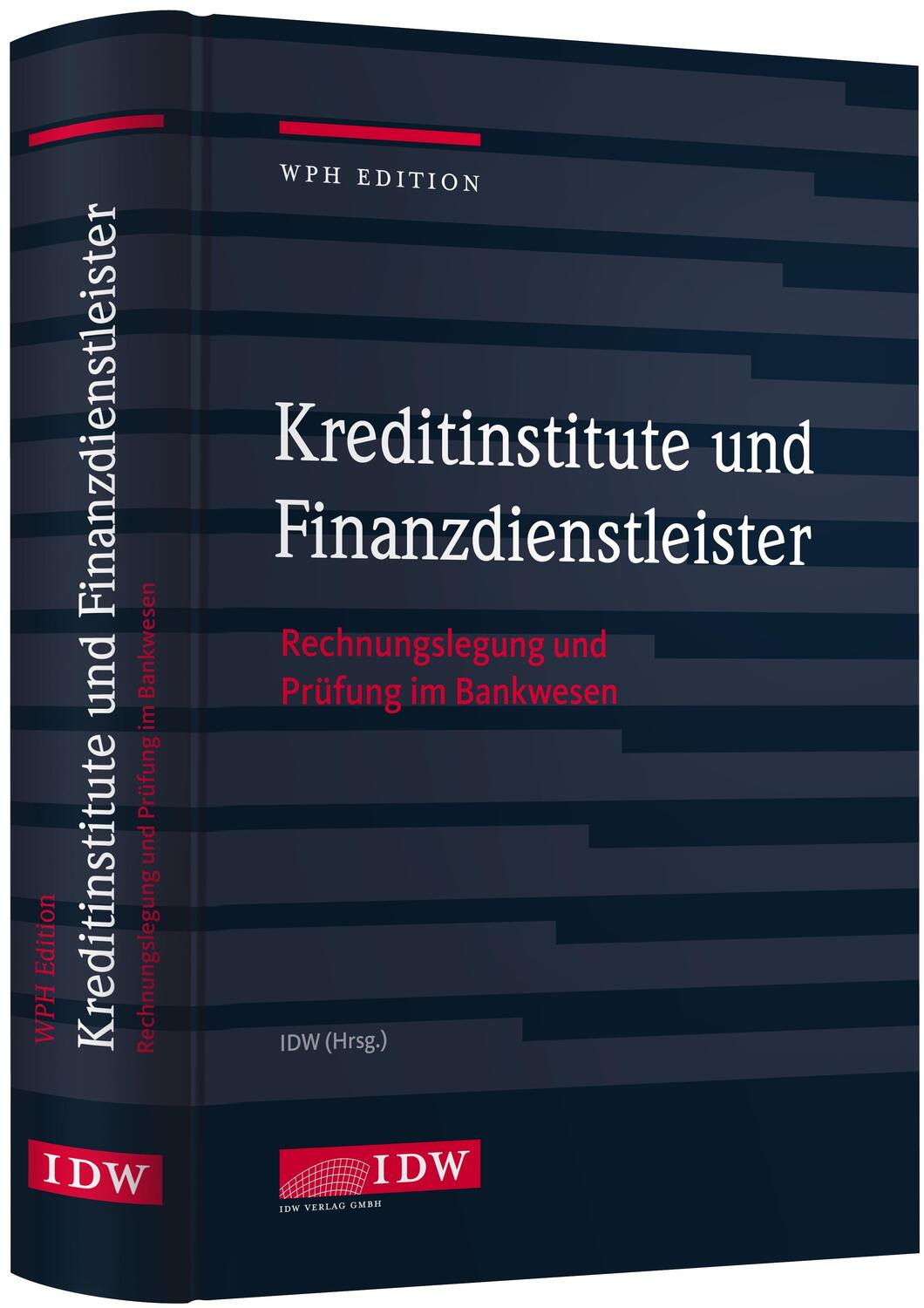 Cover: 9783802120732 | WPH Ed.: Kreditinstitute, Finanzdienstleister und Investmentvermögen