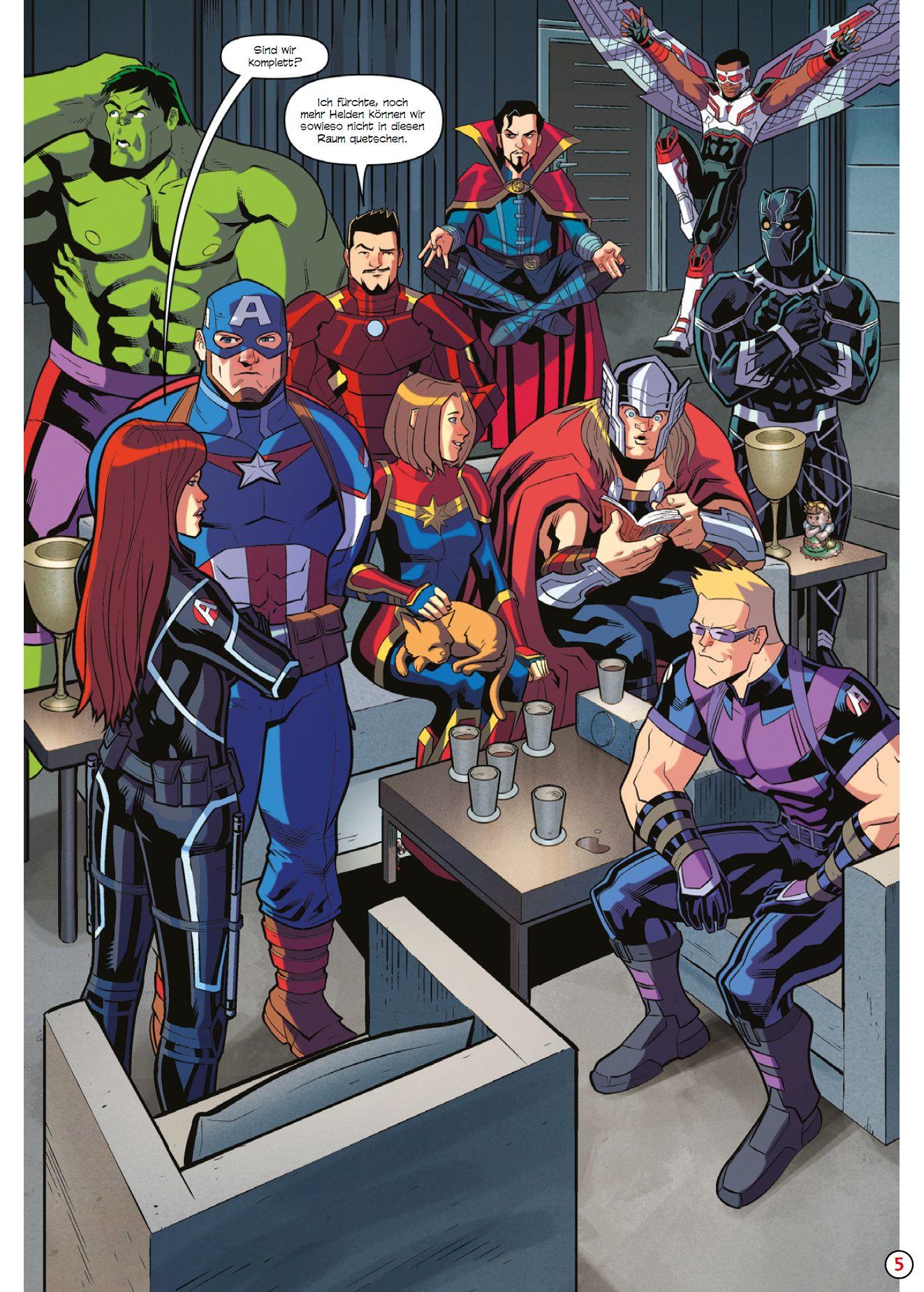 Bild: 9783741625626 | Marvel Action: Avengers | Bd. 5: Ungleiche Teams | Katie Cook (u. a.)