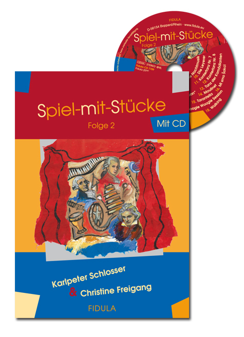 Cover: 9783872261892 | Spiel-mit-Stücke 2, m. Audio-CD | Karlpeter Schlosser (u. a.) | Buch