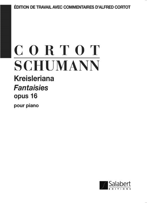 Cover: 9790048041950 | Kreisleriana Opus 16 (Cortot) | Robert Schumann | Buch | 1984