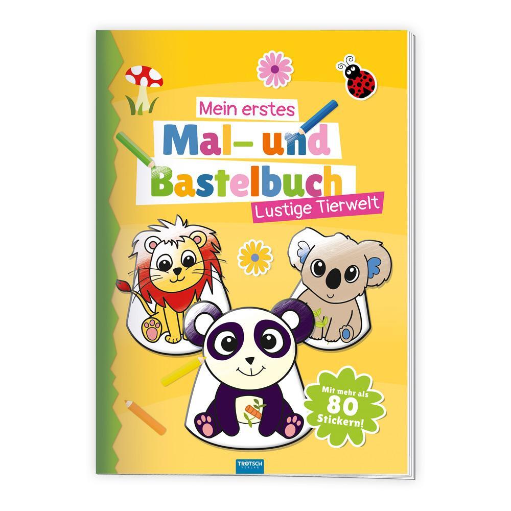 Cover: 9783988021342 | Trötsch Malbuch Bastelbuch Mein erstes Mal- und Bastelbuch Lustige...
