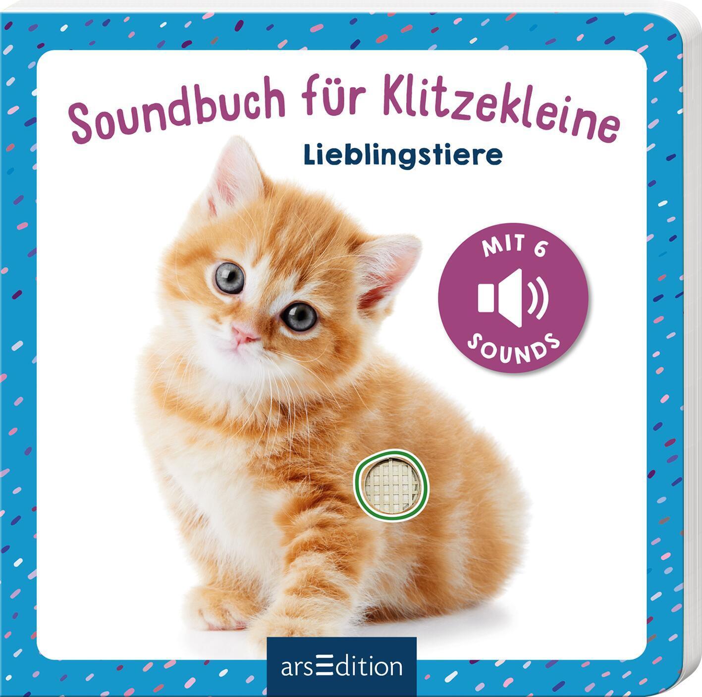 Cover: 9783845855370 | Soundbuch für Klitzekleine - Lieblingstiere | Buch | 12 S. | Deutsch